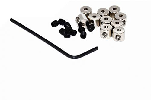 junengSO DIY Brosche, 10Pcs Brosche Pin Safe Keepers Pin Locks Locking Pin Backs mit Schlüsselwerkzeugen