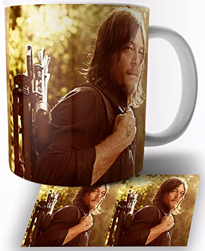 The Walking Dead Norman Reedus Daryl Dixon B Keramik Becher 325ml Tasse Mug