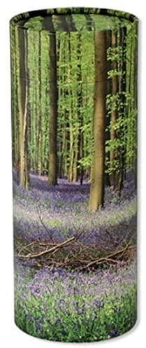 Urns Tubulure écologique pour adulte Motif jacinthes dans une forêt Taille XL