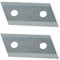 Spares2go Shredder Blade compatible with ALKO 1500 Standard H1100 H1300 H1600 H3200 (Pack of 2 Blades)