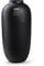 Bloomique - Blumenvase Magret - Schwarz - Glas - Große Vase für Blumen und Pampasgras - H40x Ø19cm