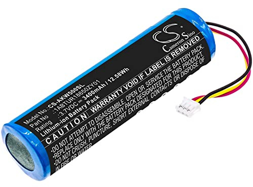 Battery For AKAI 5000 Solo, EWI 5000, 1ABTUR18650ZY01,
