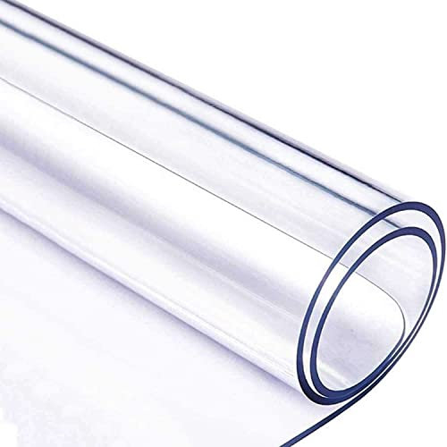 Artwelt Tischdecke Transparent Tischfolie 2.0 mm Glasklar Weiche Folie Wasserdicht Abwaschbar Tischschutz Folie Wunschmaß Tischschutzfolie |Premium Qualität Made in Germany| (200cm X 100cm)