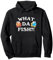 Funny Gaming Quotes What Da Fish ? For Gamer Pullover Hoodie