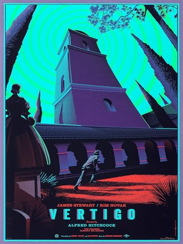 postercinema Vertigo Poster 30 x 40 cm – Wohnkultur – Wandbild