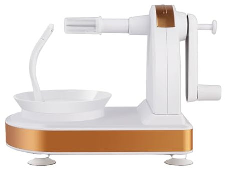 Veeteah Máquina Peladora de Frutas, Peladora de Manivela, Peladora de Frutas Y Verduras, Máquina Cortadora Peladora Manual para Frutas, Peras, Verduras, Patatas