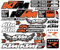 Adesivi Moto Adesivi Moto Riflettenti in Vinile, Moto Adesivi Decals per KTM 390 790 890 990 1190 Adventure 1290 Super Pronto Per Correre (FG-KTMX13)