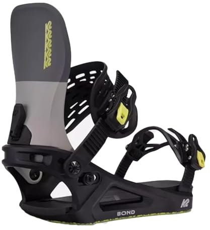K2 - Snowboard-Bindung Bond grau Herren – Größe L – Grau