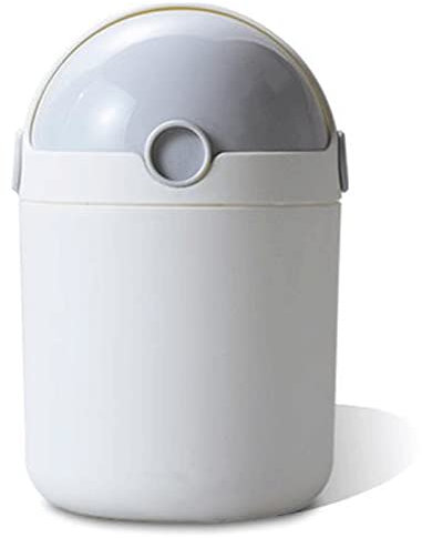 WALFREW Waste bin Desktop Trash Can Household Paper Basket With Lid Toilet Trash Can Shake Cover Net Red Mini Trash Can