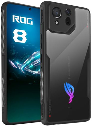 Fanbiya Custodia per ASUS ROG Phone 8, ROG Phone 8 Pro Case, protezione integrata anti impatto, protezione integrata della fotocamera integrata Anti-goccia
