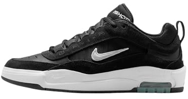 Nike Men's Low-Top Sneakers, Black/Black/Black/White, 7 UK