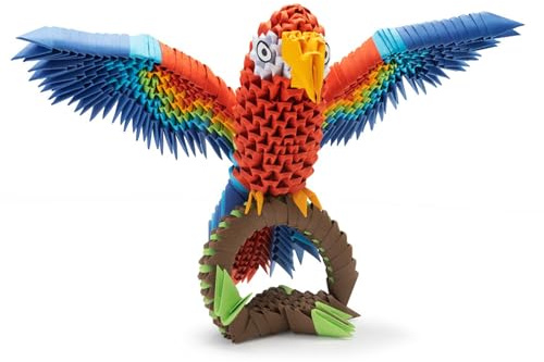 A ALEXANDER ORIGAMI 3D Parrot