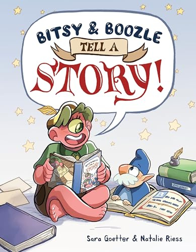 Bitsy & Boozle Tell a Story!: A Graphic Novel – A Delightful Adventure About Storytelling with a Narrator and Wizard for Kids (Ages 6-10)