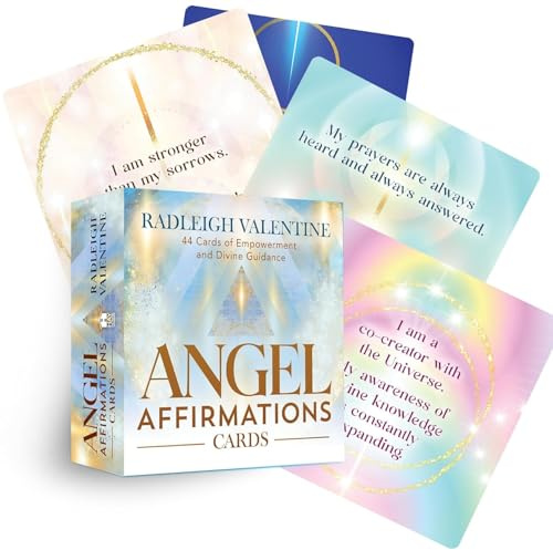 Angel Affirmations Cards: 44 Cards of Empowerment and Divine Guidance