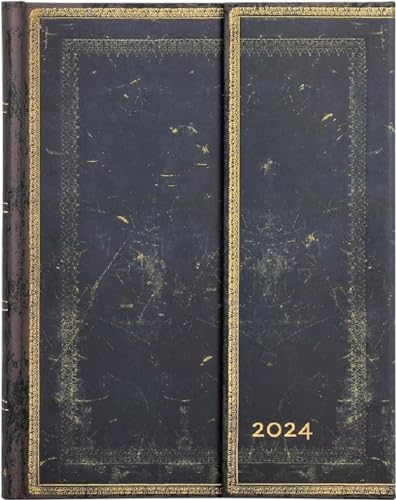 Paperblanks 12-Monatskalender 2024 Arabica | Horizontal | Ultra (180 × 230 mm)