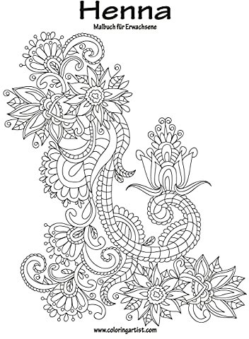 Hennamalbuch für Erwachsene 1