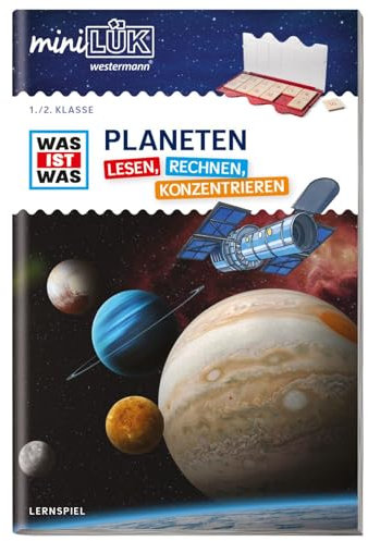 miniLÜK: WAS IST WAS Planeten Lesen, Rechnen, Konzentrieren 1./2. Klasse (miniLÜK WAS IST WAS Grundschule)