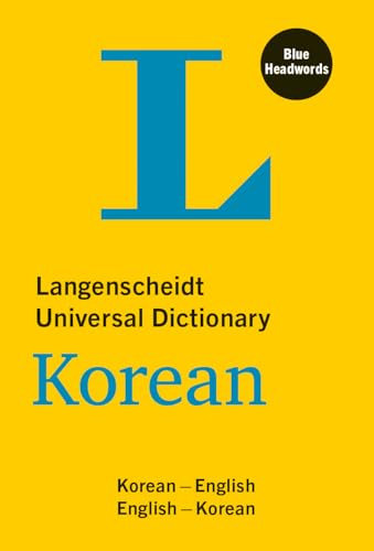 Langenscheidt Universal Dictionary Korean: Korean-English / English-Korean (Langenscheidt Universal Wörterbuch)