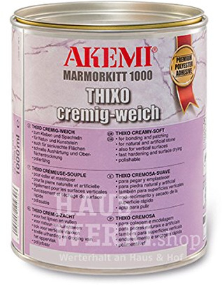 AKEMI Marmorkitt 1000 Thixo, juragelb, 1000 ml