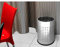 Papelera Metalica Gy9903 Perforada Cromada 250 X 325 Mm