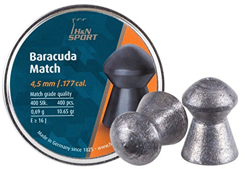 H&N Baracuda Match 4,50 mm Diabolo/Luftgewehrkugel