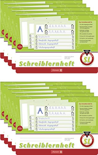 Brunnen Schreiblernheft (10, Lineatur SL)