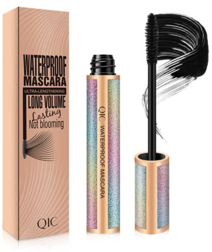 4D Soie Noir Fiber Cils Mascara Ciel Étoilé Étanche Long Curling Maquillage Extension De Cils Épais Allonger Cosmétiques