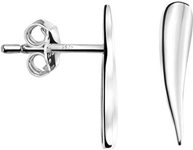 SOFIA MILANI - Damen Ohrringe 925 Silber - Ohrstecker als Bogen - 20752