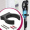 Vacuum Cleaner Wall Mount Holder Cordless Vacuum Holder Compatible with Makita DCL Series Black
