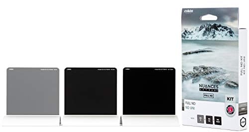 COKIN NUANCES Extreme Full ND-Set ND8 + ND64 + ND1024 neutralgrau - widerstandsfähiges Mineralglas - L (Z-pro Serie) 100mm