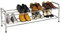 FANHAO Zapatero de 2 Niveles de Acero Inoxidable Versión Mejorada, Organizador de Zapatos, con Capacidad para 8 Pares de Zapatos, para Sala de Estar, guardarropa y Pasillo, 83 x 30.5 x 23 cm