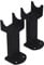 Milano Capri Java Radiator Floor Mounting Feet - Black