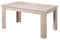 Homestyle4u 2185, Esstisch ausziehbar Holz Tisch Esszimmertisch Holztisch Küchentisch Eiche Grau 160 x 90 cm