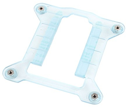 Ruilogod Computer-CPU-Lüfterhalterung Backplate für Sockel 1155 1156 Mainboard