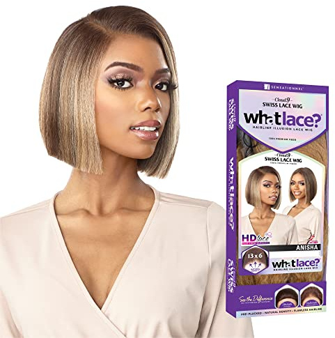 Sensationnel HD Lace Front Wig Cloud 9 What Lace Swiss Lace 13X6 Anisha (BALAYAGEMOCHA)