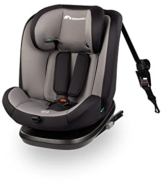 Bebeconfort EverFix i-Size Kindersitz, Vorwärtsgerichteter Kindersitz, ISOFIX-Kindersitz, von 15 Monaten bis zu 12 Jahren, 9-36 kg, 76-150 cm, Grey Mist