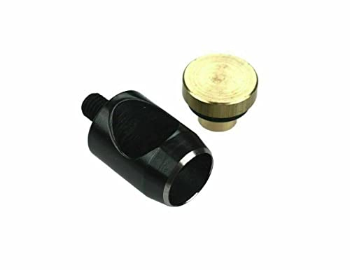 ISTA TOOLS Outil de perforation professionnel en 2 pièces, grand choix de poinçons perforés, sifflet pour presse à œillets, presse à broche – pour perforer et perforer le cuir, le feutre, etc.