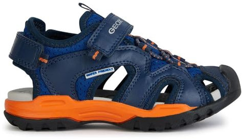 Geox J Borealis Boy C Sandale, Royal Orange, 33 EU