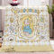 Kuscheldecke 130 x 150cm Cartoon schlafendes Mädchen 3D Druck Fleecedecke Flanelldecke Weich Wohndecke Sofadecke Zweiseitige Decke Für Kinder Jungen Erwachsene