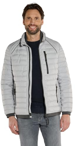 engbers Herren Herren Steppjacke regular, 36497, 36497, Silbergrau in Größe 52