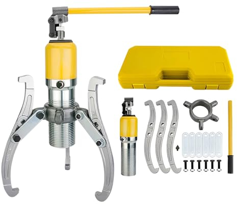 Estrattore idraulico 20T Integral Unit | Estrattore mozzo ruota integrato 3 ganasce puleggia pressa idraulica | Estrattore ingranaggi mozzi ingranaggi cuscinetti