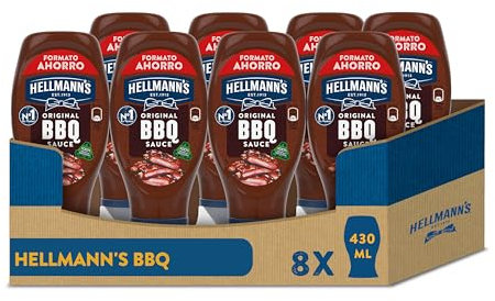 Hellmann's Salsa Barbacoa Bocabajo 430ml