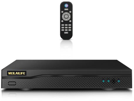 5MP HD 8CH DVR Recorder für Heim-Sicherheitskamerasystem (HDD nicht im Lieferumfang enthalten)