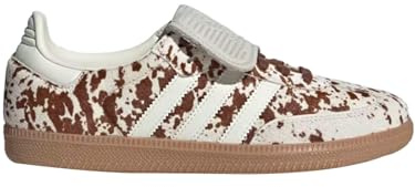 adidas Samba LT Damen-Sneaker, Kuh-Print, Braun, Weiß, 38 EU