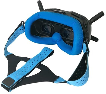 Kompatibel mit dem Gesichtsplatten-Ersatzset for digitale FPV-Brillen mit Augenpolster und Kopfband-Set(GRAY)