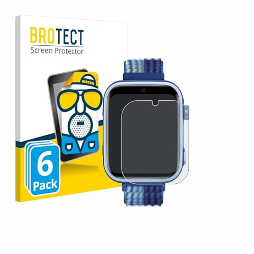 BROTECT Schutzfolie für Oliimptek T45 | 6 Stück Entspiegelnder Displayschutz Made in Germany Matte Displayschutz-Folie Anti-Reflex Anti-Fingerprint Einfache Montage