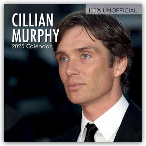 Cillian Murphy 2025 – 16-Monatskalender: Original The Gifted Stationery Co. Ltd [Mehrsprachig] [Kalender] (Wall-Kalender)
