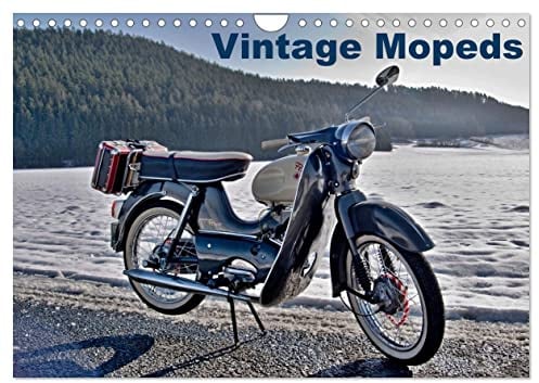 Vintage Mopeds (Wandkalender 2026 DIN A4 quer), CALVENDO Monatskalender: Kleine Krafträder aus vergangenen Zeiten die unser Leben begleitet haben (CALVENDO Mobilitaet)