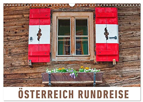 Österreich Rundreise (Wandkalender 2026 DIN A3 quer), CALVENDO Monatskalender: Eine fotografische Rundreise zu den schönsten Orten Österreichs (CALVENDO Orte)