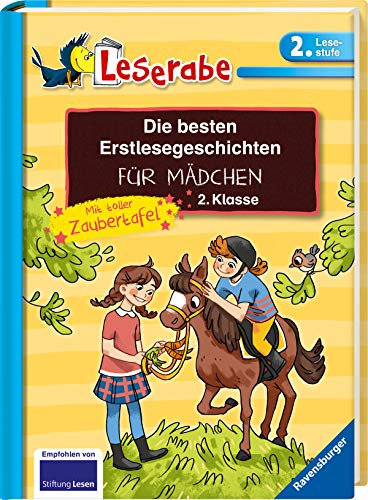 Leserabe - Sonderausgaben: Die besten Erstlesegeschichten für Mädchen 2. Klasse mit toller Zaubertafel